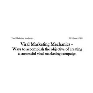 مکانیک بازاریابی ویروسی